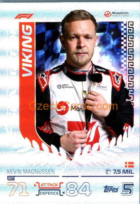 Kevin Magnussen F1 Gladiator 2024 Topps Turbo Attax #327