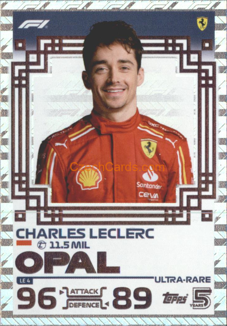 Charles Leclerc 2024 Topps Turbo Attax Limited #LE4