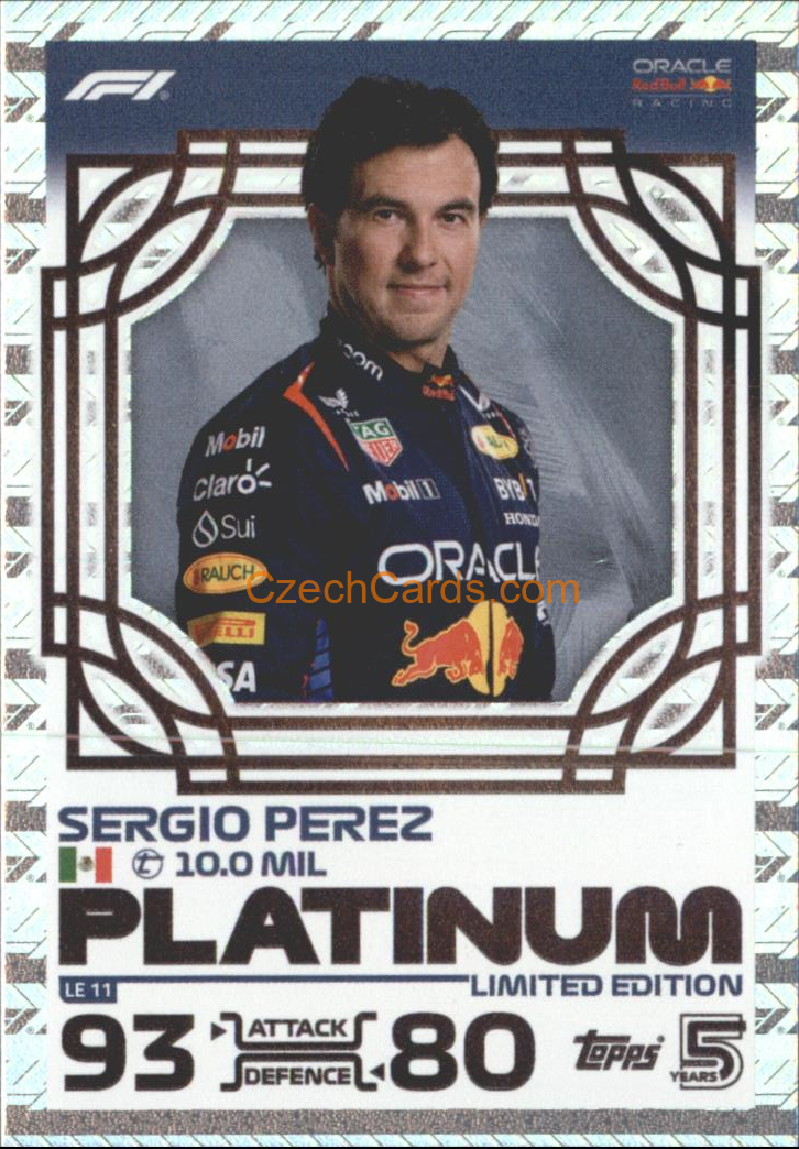 Sergio Perez 2024 Topps Turbo Attax Limited #LE11