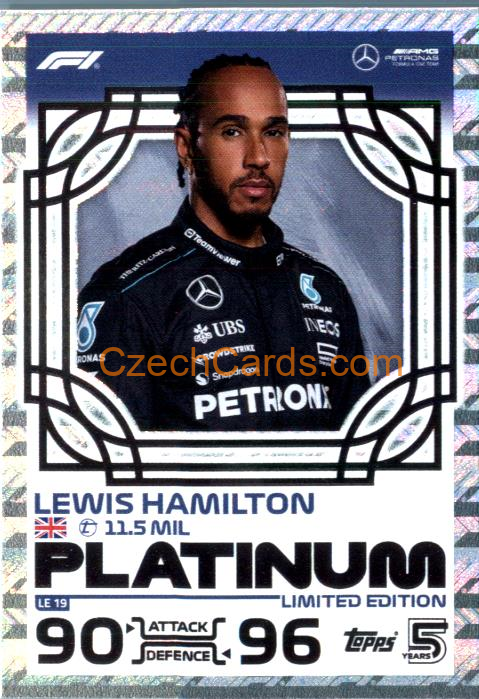 Lewis Hamilton 2024 Topps Turbo Attax Limited #LE19