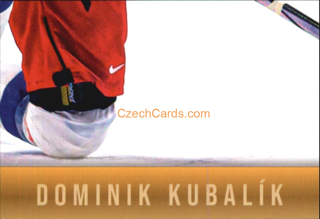 Dominik Kubalík 2024 LC Golden Belong To Us Golden Jigsaw Puzzle #DK08