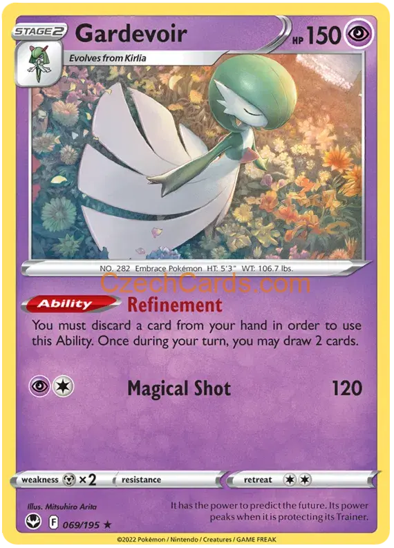 Gardevoir 069/195 rare Pokémon Card