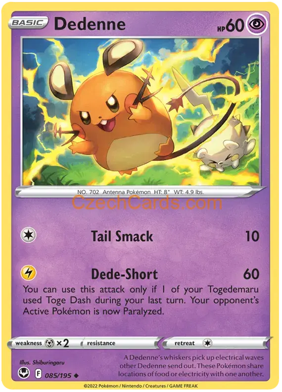 Dedenne 085/195 uncommon Pokémon Card