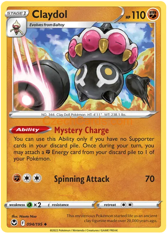 Claydol 094/195 uncommon Pokémon Card