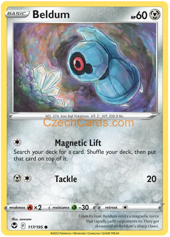 Ferroseed 121/195 common Pokémon Card