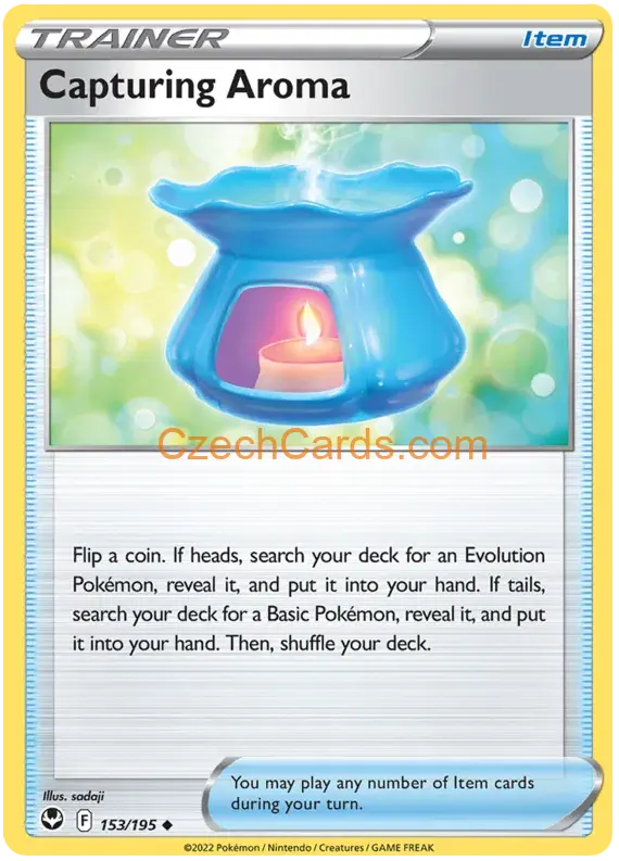 Capturing Aroma153/195 uncommon Pokémon Card