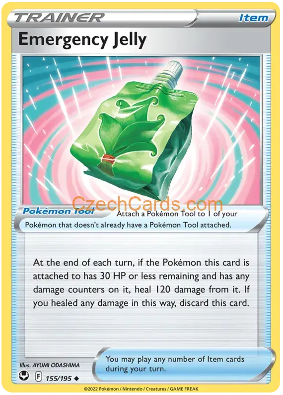 Emergency Jelly 155/195 uncommon Pokémon Card