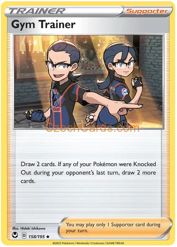 Gym Trainer 158/195 uncommon Pokémon Card