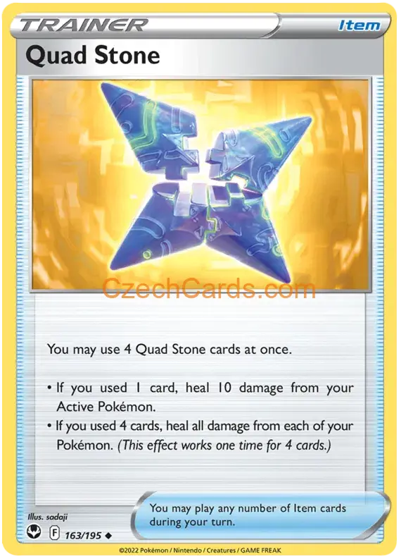 Quad Stone 163/195 uncommon Pokémon Card