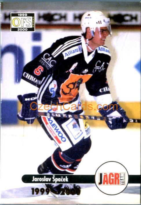 Jaroslav Špaček OFS 1999/00 embossed gold #36