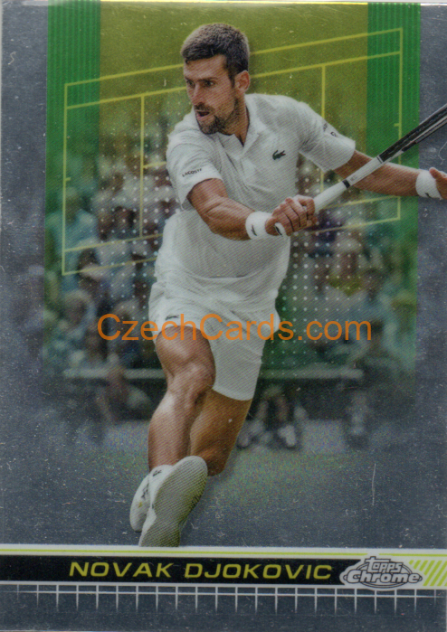 Novak Djokovic 2024 Topps Chrome Tennis #1