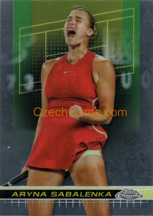 Aryna Sabalenka 2024 Topps Chrome Tennis #21