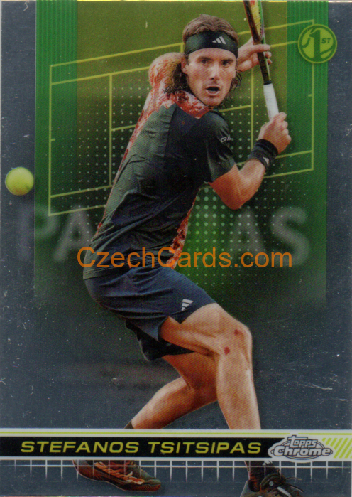 Stefanos Tsitsipas 2024 Topps Chrome Tennis #46