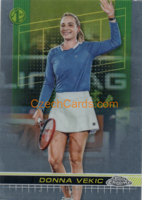 Donna Vekic 2024 Topps Chrome Tennis #48