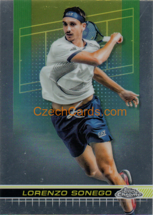 Lorenzo Sonego 2024 Topps Chrome Tennis #53