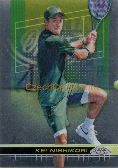 Kei Nishikori 2024 Topps Chrome Tennis #135