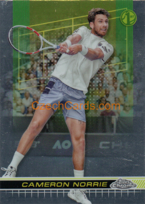 Cameron Norrie 2024 Topps Chrome Tennis #136