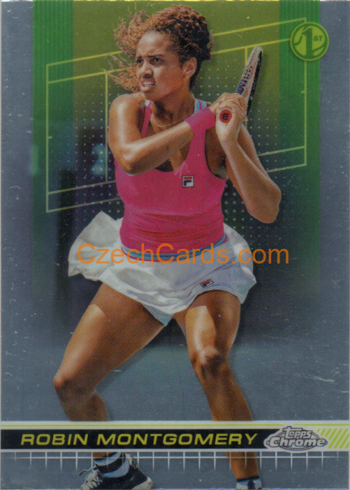 Robin Montgomery 2024 Topps Chrome Tennis #154