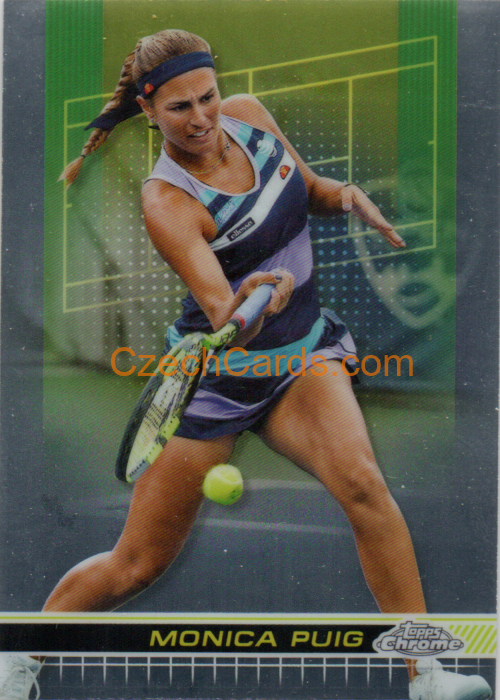 Monica Puig 2024 Topps Chrome Tennis #157