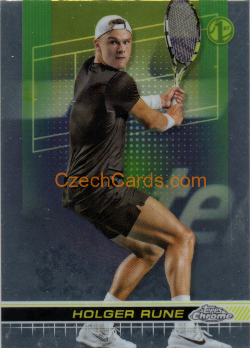 Holger Rune 2024 Topps Chrome Tennis #161