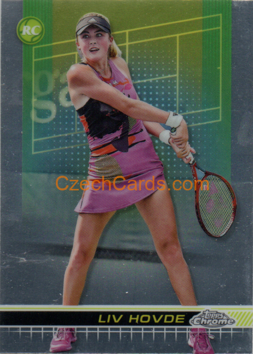Liv Hovde 2024 Topps Chrome Tennis #164