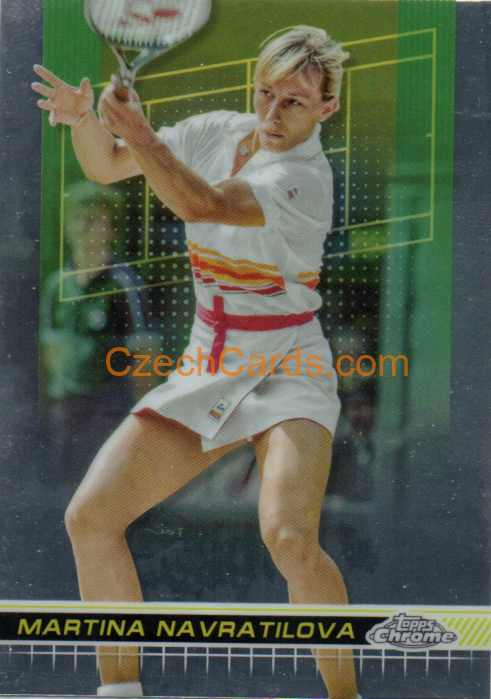 Martina Navratilova 2024 Topps Chrome Tennis #175