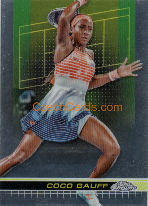Coco Gauff 2024 Topps Chrome Tennis #177
