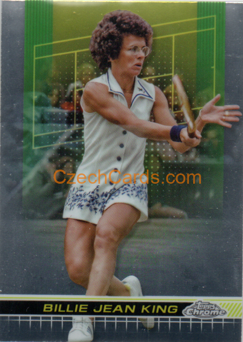Billie Jean King 2024 Topps Chrome Tennis #184