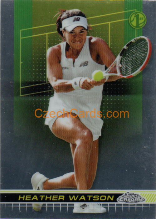 Heather Watson 2024 Topps Chrome Tennis #194