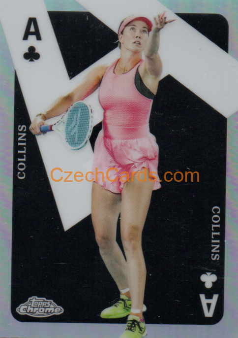 Danielle Collins 2024 Topps Chrome Tennis Aces #CAS-DC