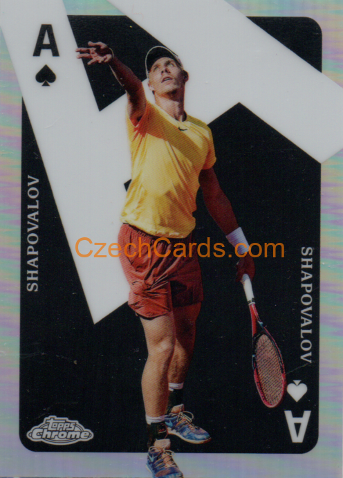Denis Shapovalov 2024 Topps Chrome Tennis Aces #CAS-DS