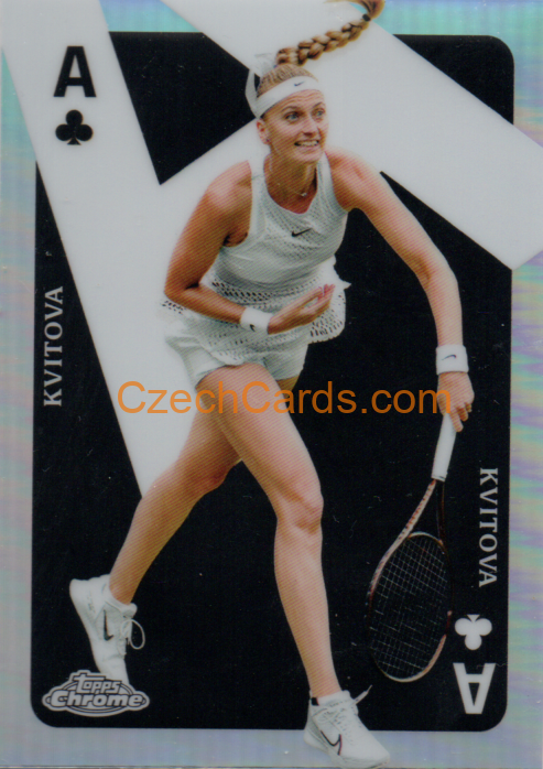 Petra Kvitova 2024 Topps Chrome Tennis Aces #CAS-PK