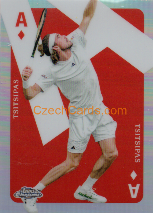 Stefanos Tsitsipas 2024 Topps Chrome Tennis Aces #CAS-ST