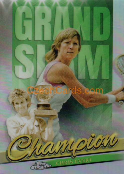 Chris Evert 2024 Topps Chrome Tennis Grand Slam Champions #GSC-CE
