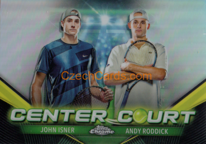 Andy Roddick / John Isner 2024 Topps Chrome Tennis Center Court #CCC-IR