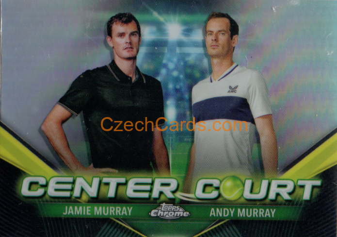Andy Murray / Jamie Murray 2024 Topps Chrome Tennis Center Court #CCC-MM