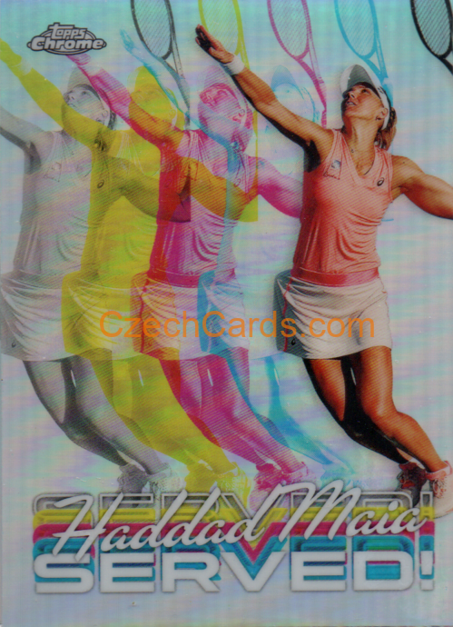 Beatriz Haddad Maia 2024 Topps Chrome Tennis Served #SER-BH