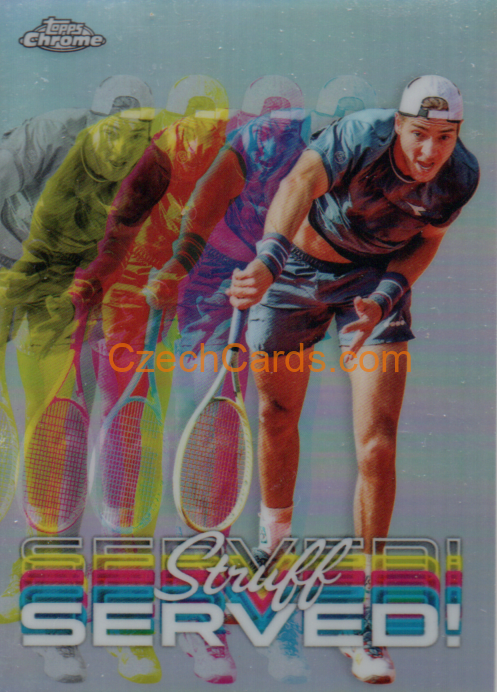 Jan-Lennard Struff 2024 Topps Chrome Tennis Served #SER-JS