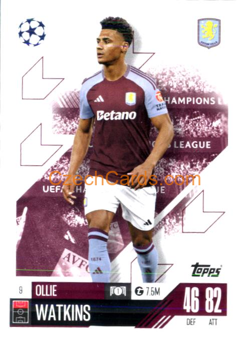 Ollie Watkins 2024/25 Match Attax #9