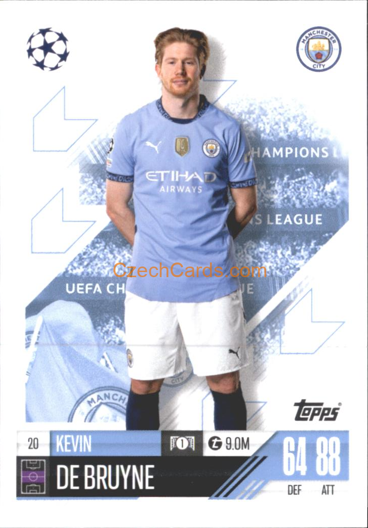 Kevin De Bruyne 2024/25 Match Attax #20