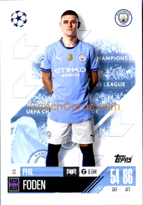 Phil Foden 2024/25 Match Attax #22