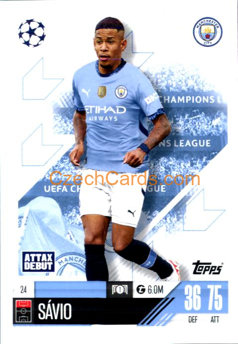 Sávio 2024/25 Match Attax #24