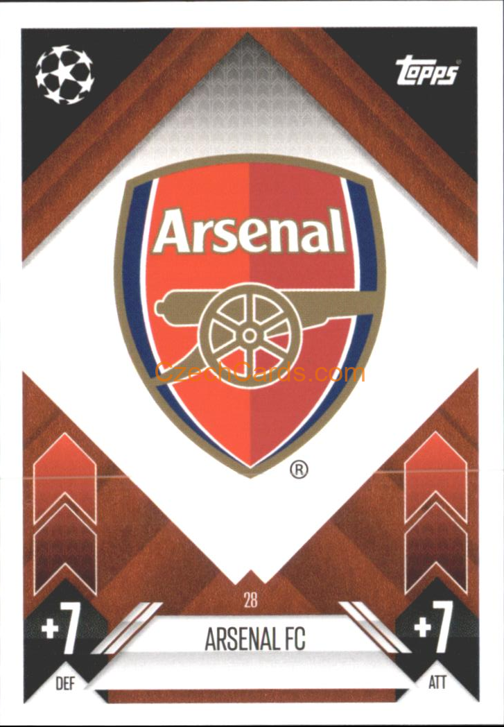 Team Badge Arsenal FC 2024/25 Match Attax #28
