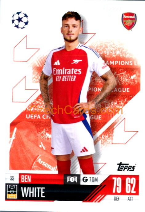 Ben White 2024/25 Match Attax #33