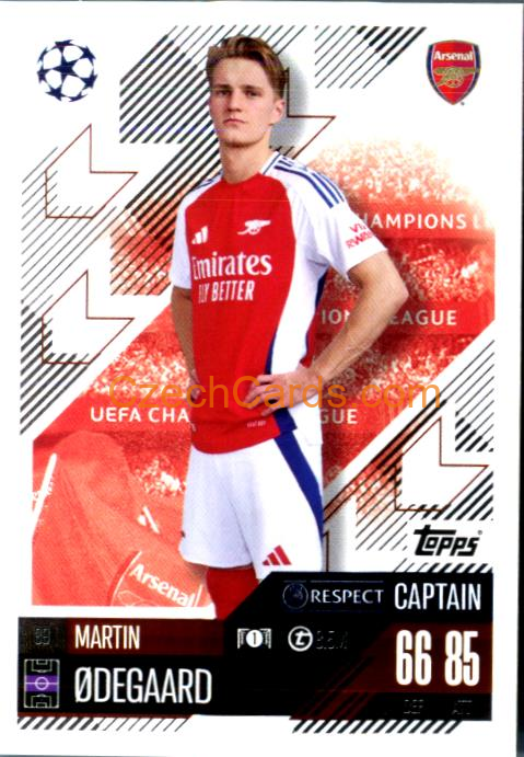 Martin Ødegaard 2024/25 Match Attax #39