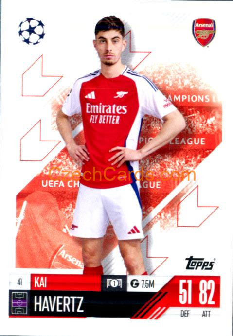 Kai Havertz 2024/25 Match Attax #41