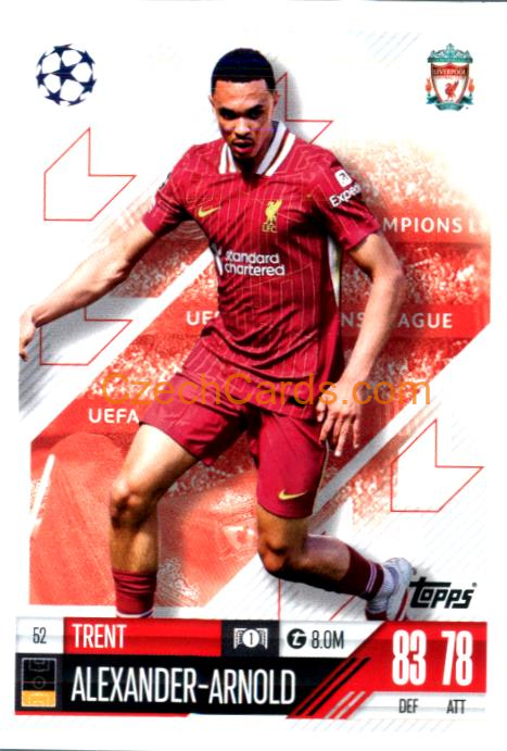 Trent Alexander-Arnold 2024/25 Match Attax #52
