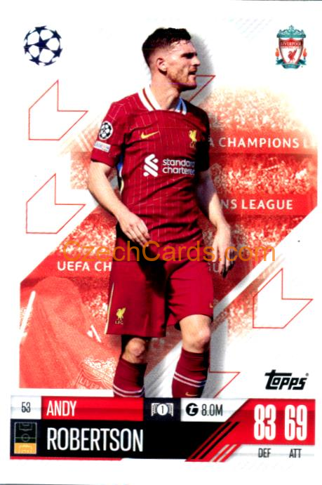 Andy Robertson 2024/25 Match Attax #53