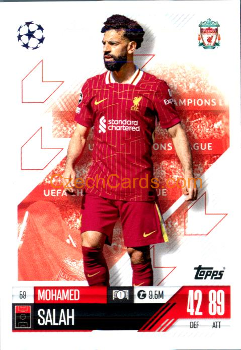 Mohamed Salah 2024/25 Match Attax #59