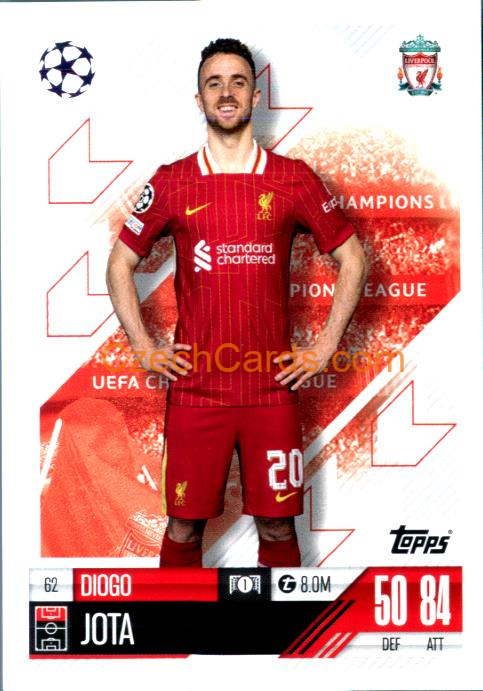 Diogo Jota 2024/25 Match Attax #62